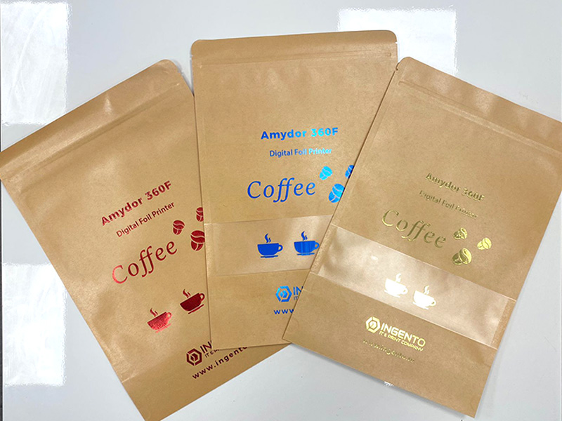 Amydor 360F zip bags foil printer